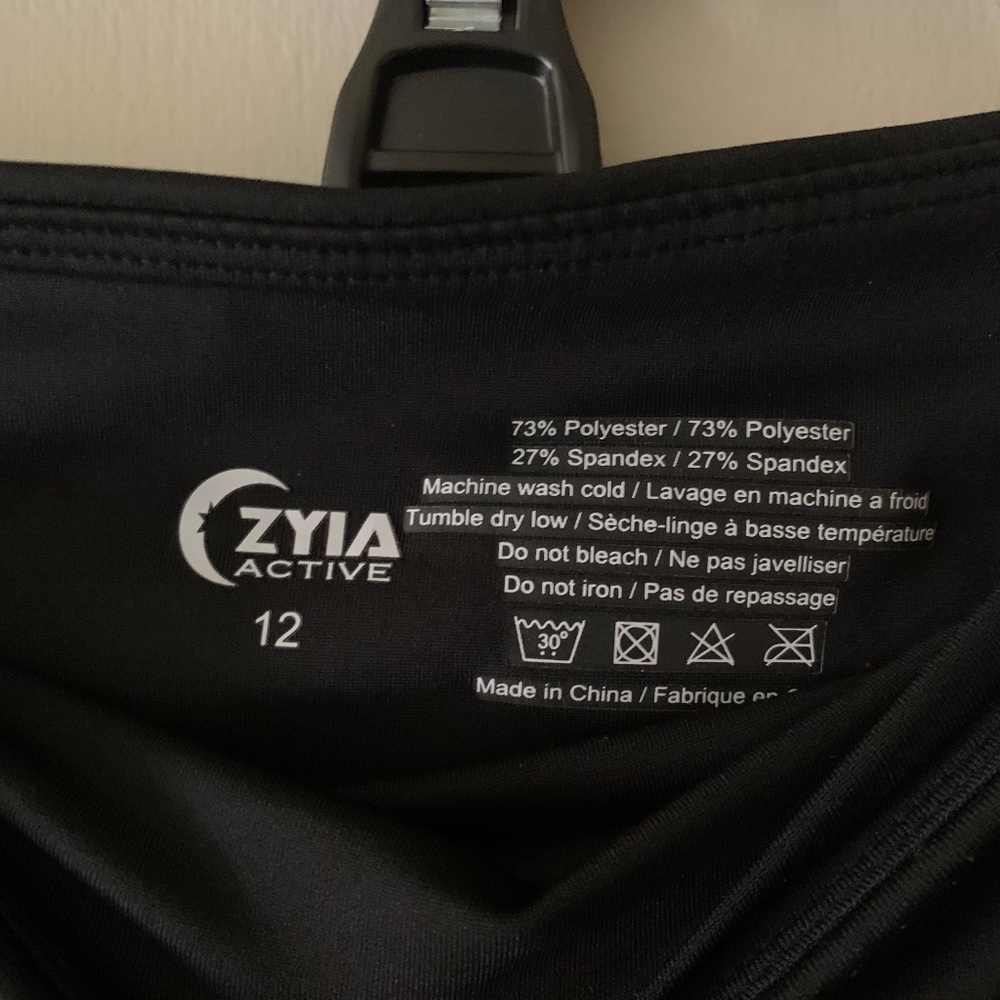 Zyia active leggings with pockets size 12 like new